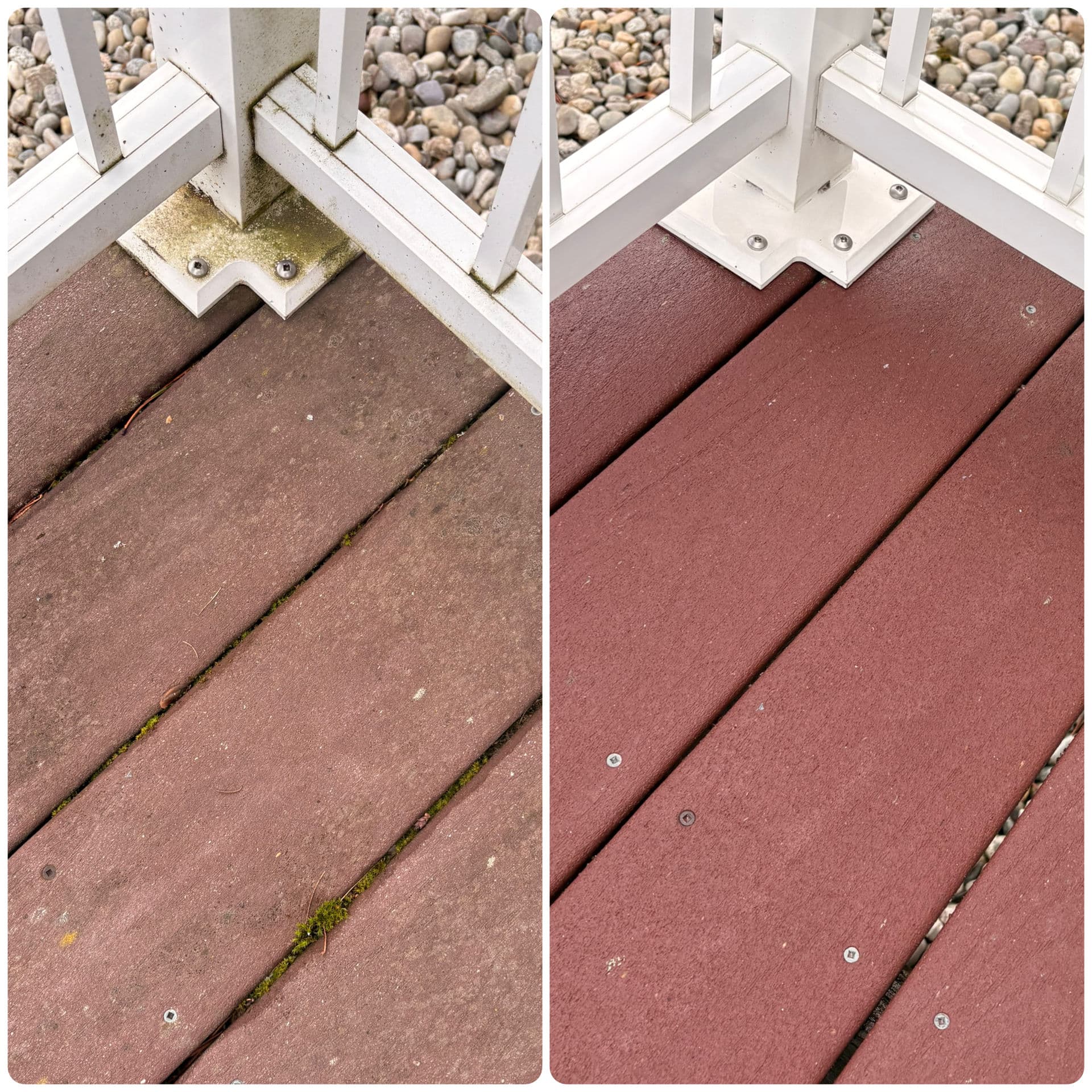 Gallery photos for Deck, Pergola, Patio, and House Soft Wash Full Property Clean: Image #2