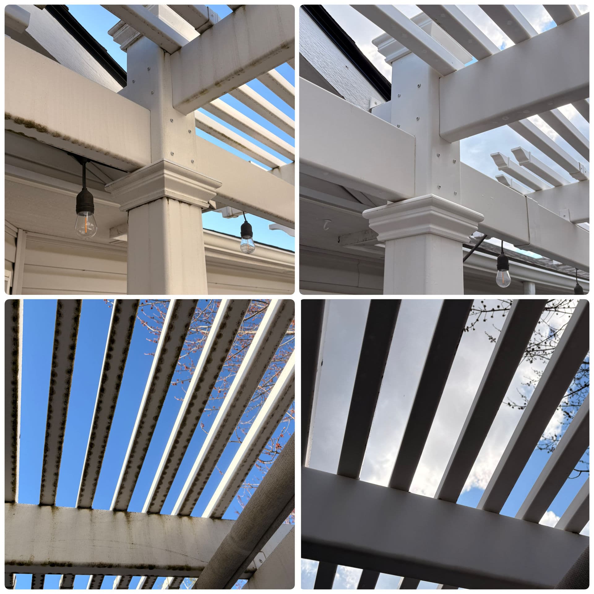 Gallery photos for Deck, Pergola, Patio, and House Soft Wash Full Property Clean: Image #1