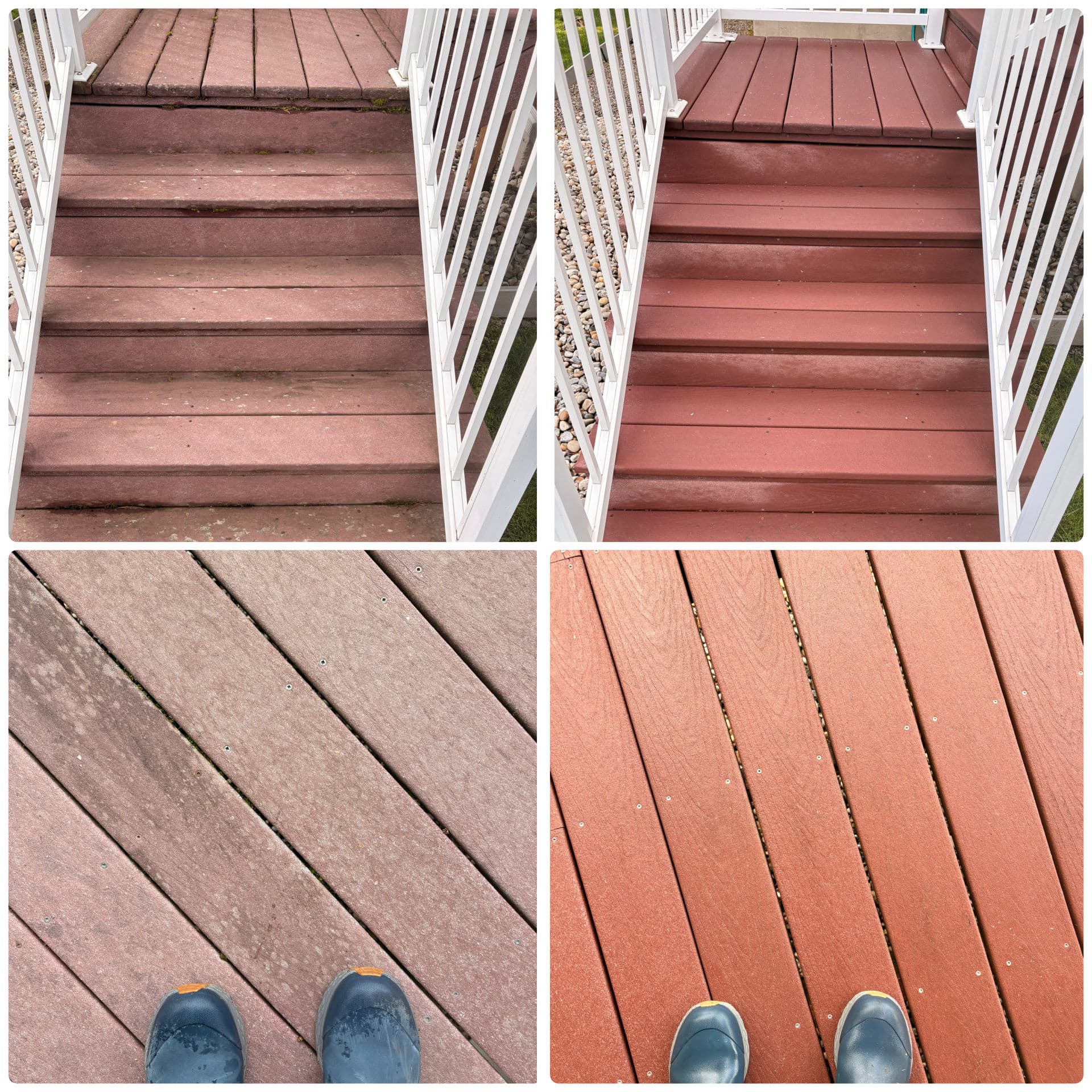 Gallery photos for Deck, Pergola, Patio, and House Soft Wash Full Property Clean: Image #3