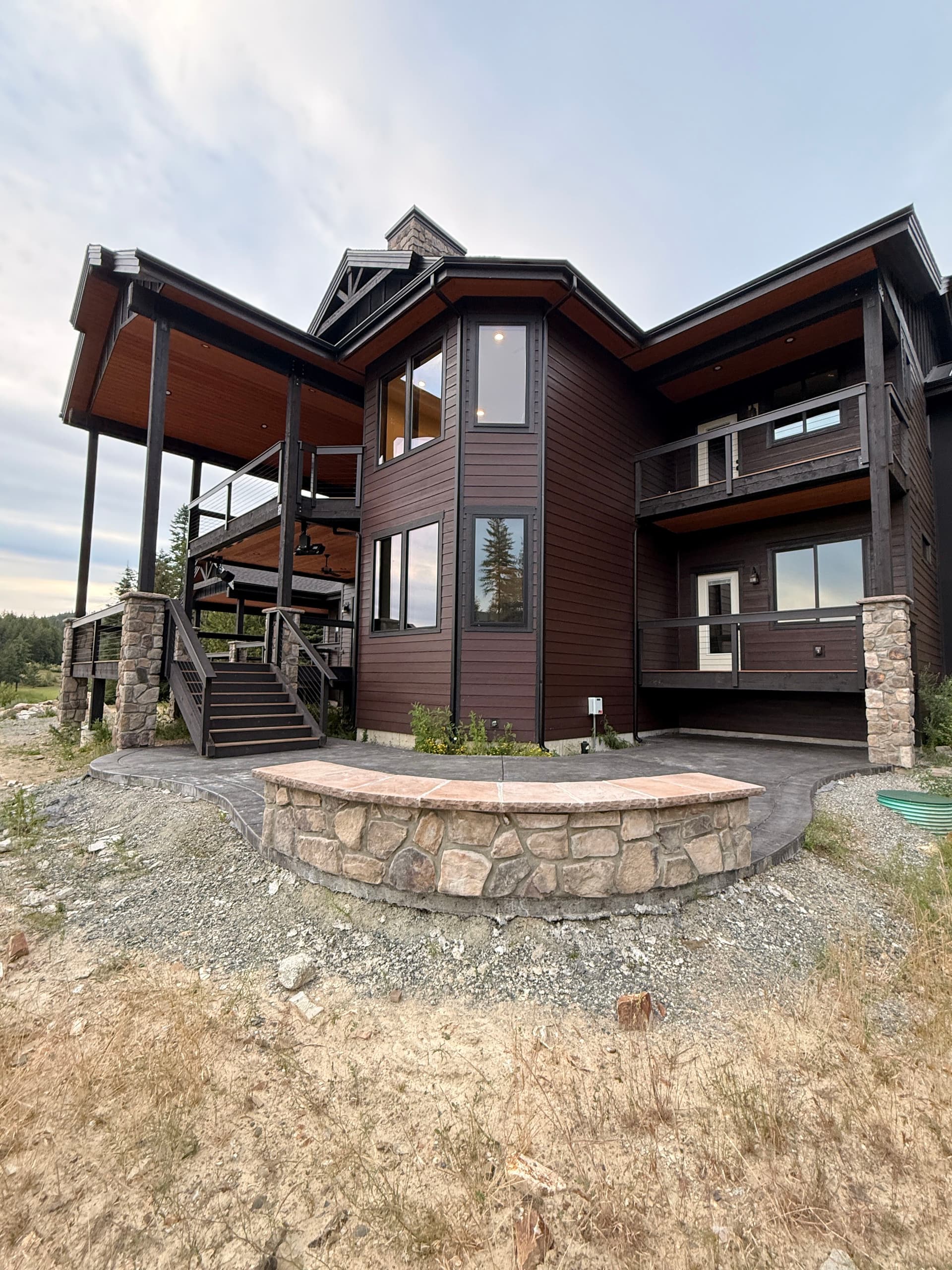 New Construction House Wash Near Elks Golf Course image