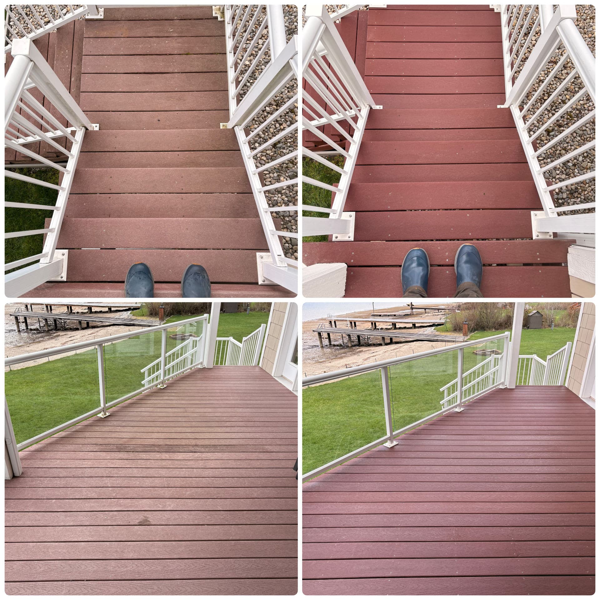 Gallery photos for Deck, Pergola, Patio, and House Soft Wash Full Property Clean: Image #4