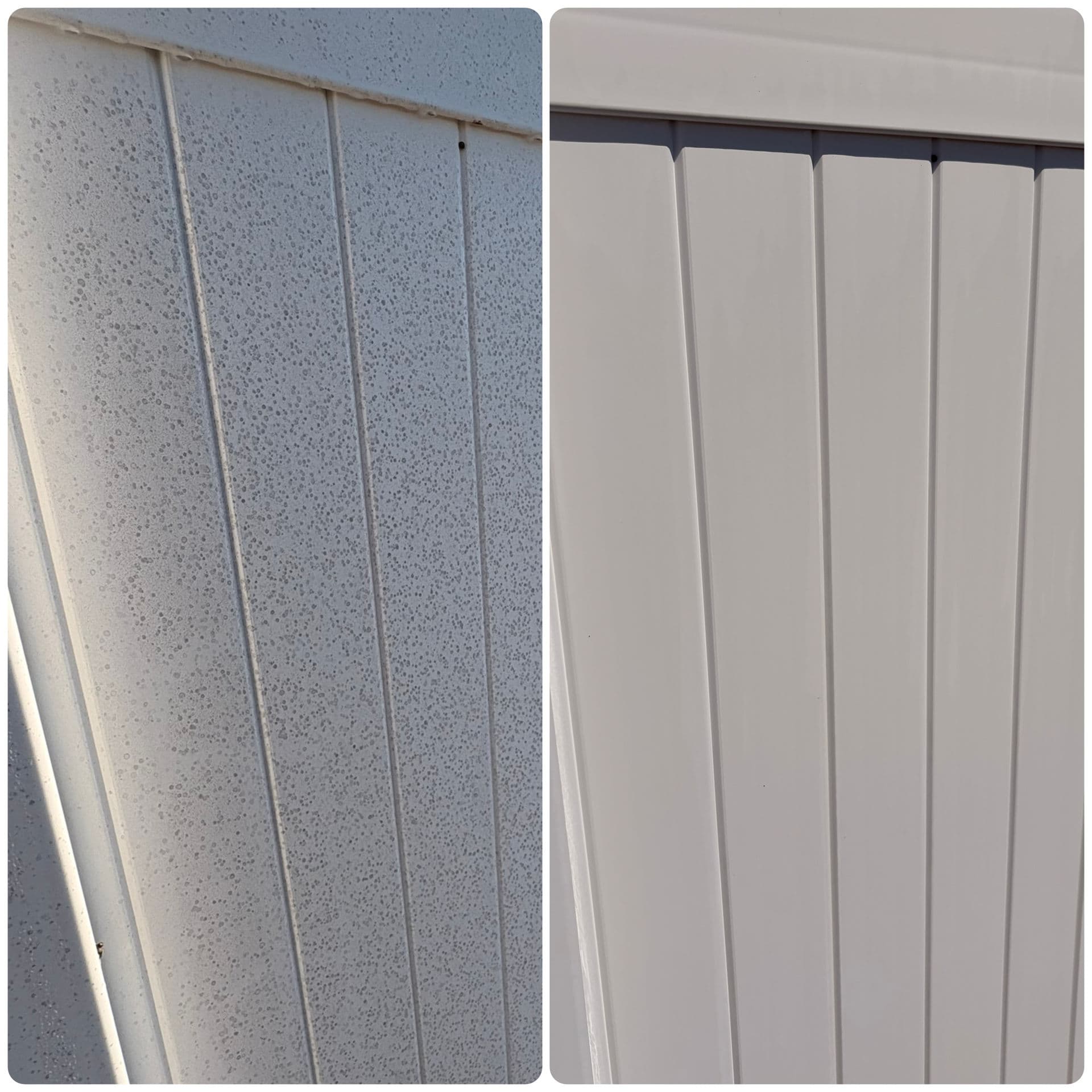 Gallery photos for Concrete, Siding, Gutters and Fence Cleaned Top to Bottom: Image #1