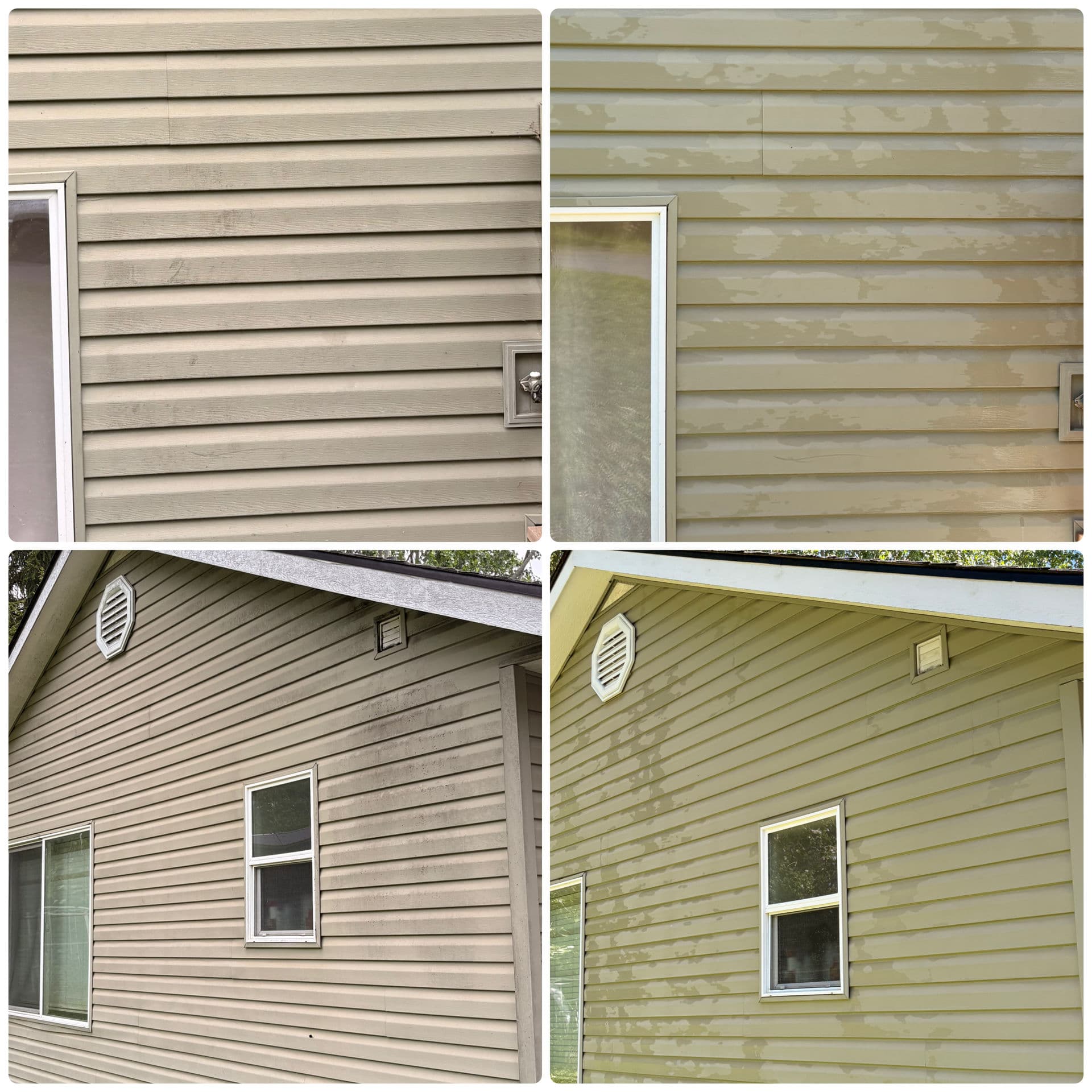 Gallery photos for Concrete, Siding, Gutters and Fence Cleaned Top to Bottom: Image #2